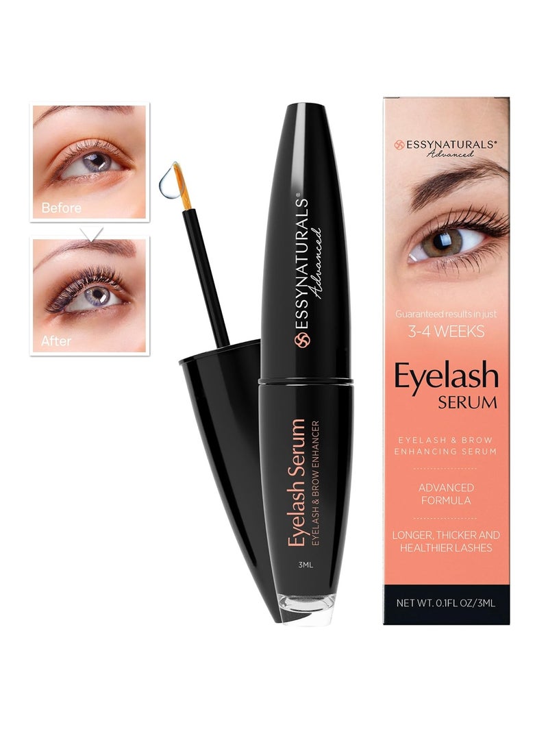EssyNaturals Advanced - Essynaturals Premium Eyelash Growth Serum for Longer, Fuller, Thicker Lashes - Image 1