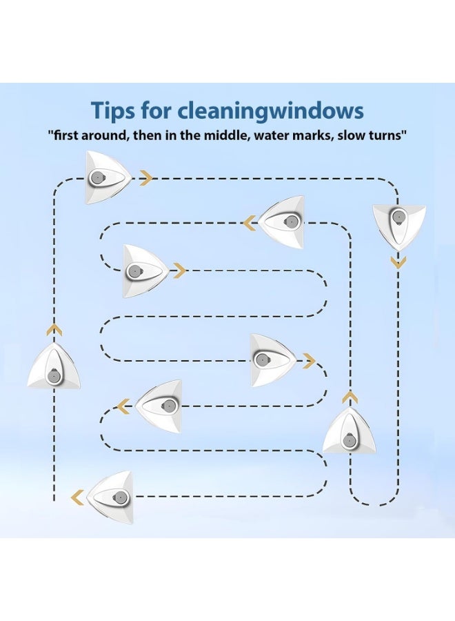 يلا جوي منظف نوافذ مغناطيسي مزدوج الجوانب، ممسحة نوافذ مغناطيسية مزدوجة قابلة للتعديل، أداة فرشاة تنظيف المعدات، مناسبة لسمك 2-25 مم من النوافذ الزجاجية الشاهقة والسيارات (أزرق) - Image 5