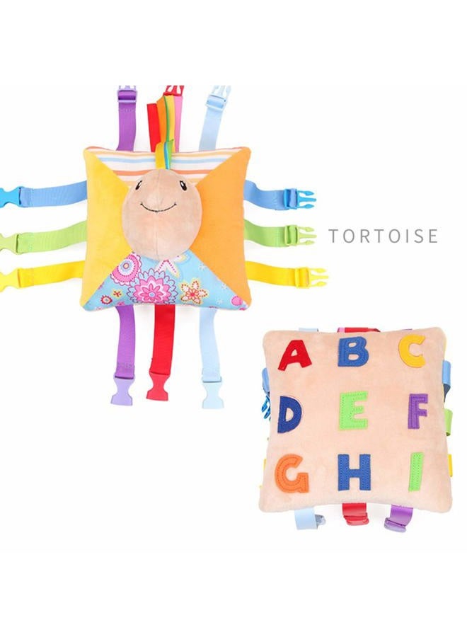Liyic Buckle Toy - Toddler Early Learning Basic Life Skills Children's Plush Travel Activity.Game, Children, Baby Toddler Educational Learning, Game, Buckle, Plush Soft Travel Toy, - Image 2