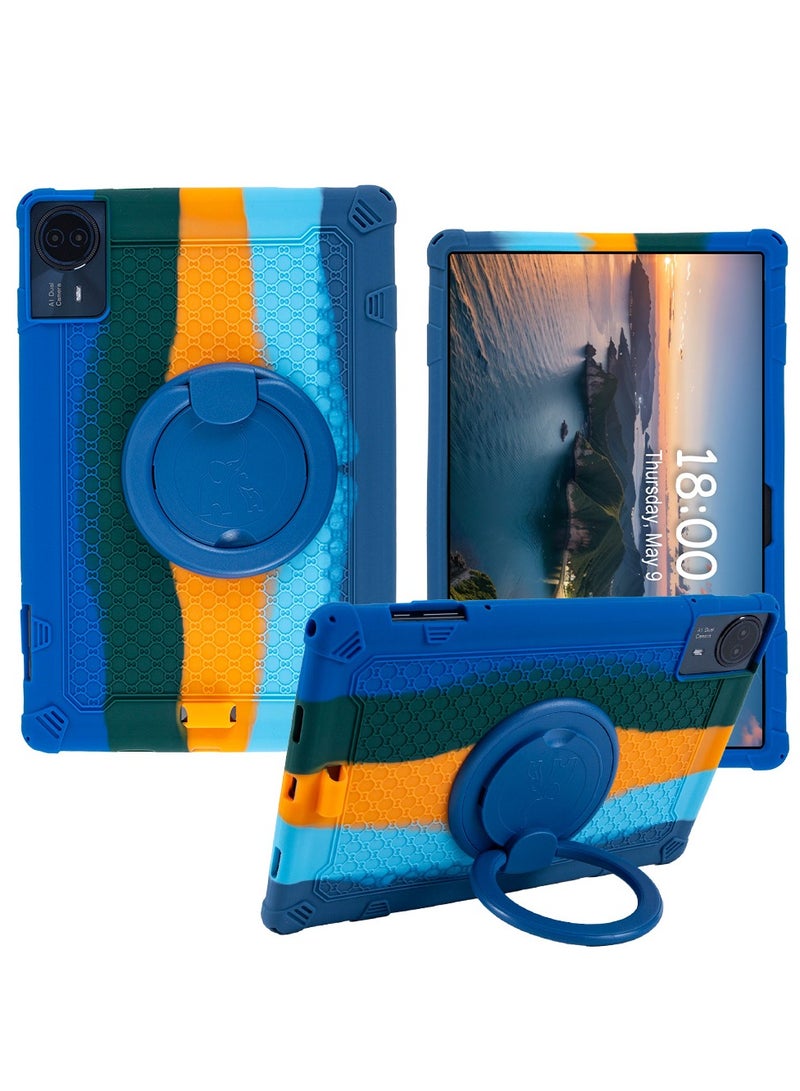 general Kids Case Compatible with Teclast T65 Max 13 inch 2024 Tablet, 360° Rotatable Handle Stand Shatter-Resistant Drop-Proof Slim Cover Shell