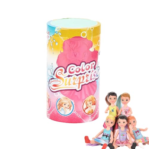 squishy Colour Reveal Doll, Water Doll with Color Changing Features, Fun Interactive Play Set for Kids, Gift Toy for Birthday and Holidays - Image 1