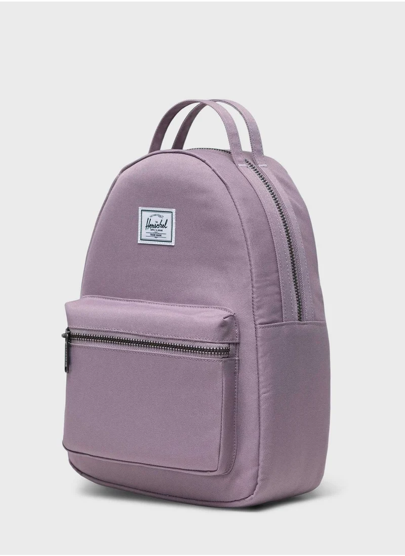 Herschel Logo Top Handle Zip Over Backpack