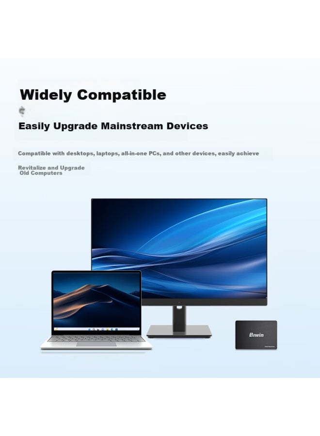 Biwin 2tb Ssd Solid State Drive Sata3.0 Interface Ai Computer Accessories Read Speed 550mb/s M100 - Image 4