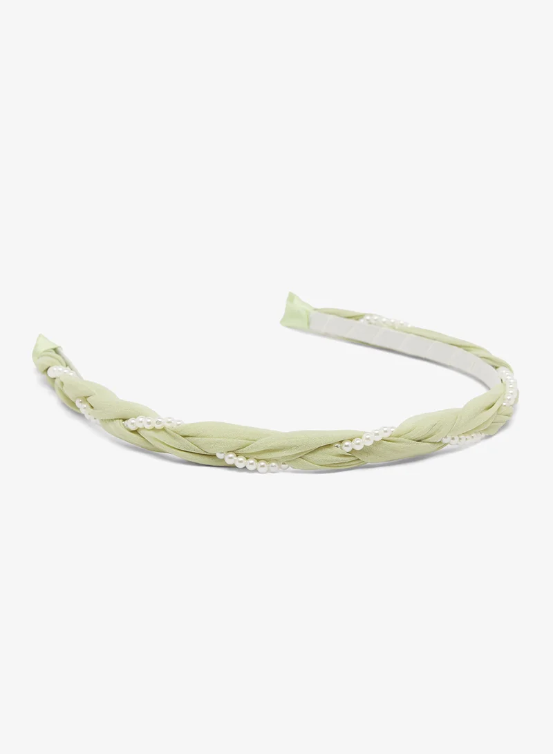 خزانة Rhinestone Embellished Headband