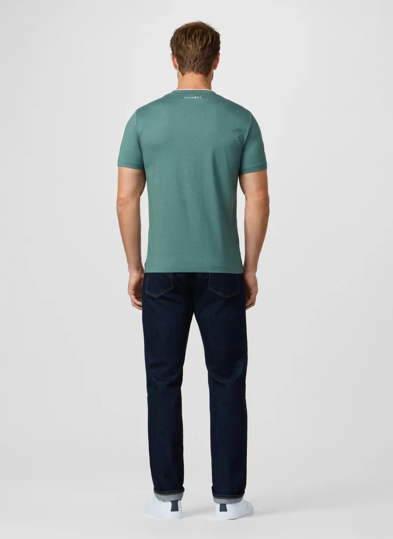 Hackett  Classic Fit Short Sleeve Branded T-Shirt for Men | Best Price UAE