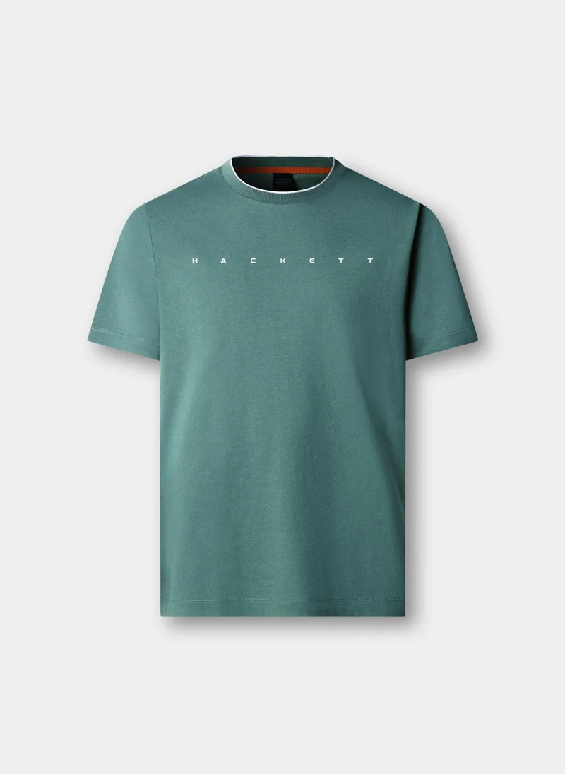 هاكيت Classic Fit Short Sleeve Branded T-Shirt