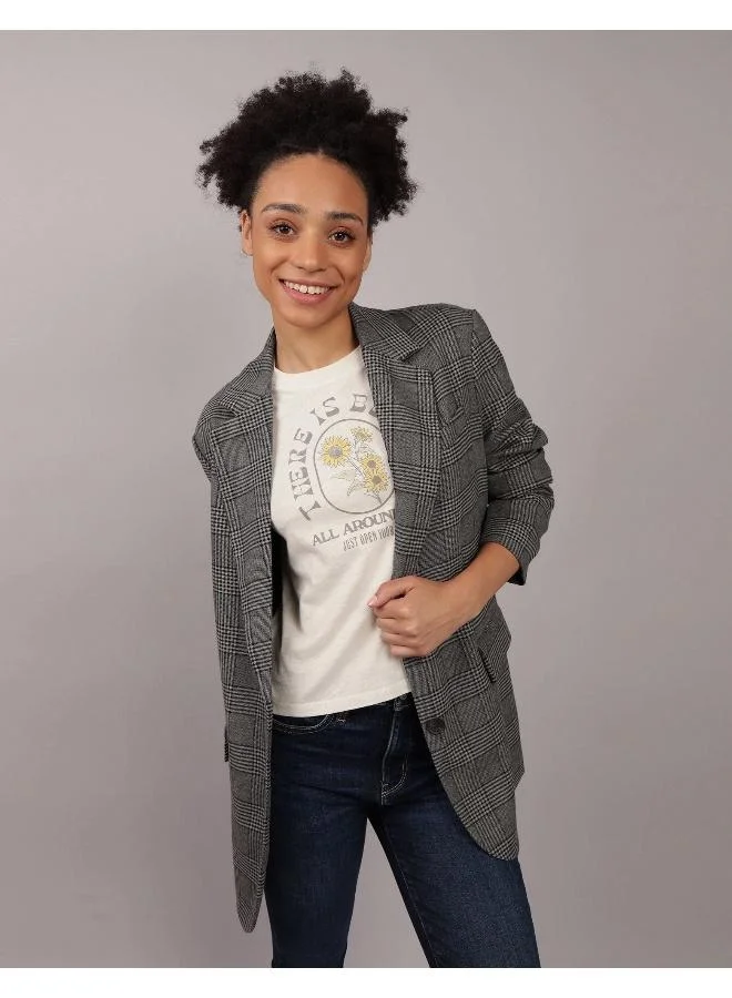 American Eagle Classic Pocket Detailed Blazer