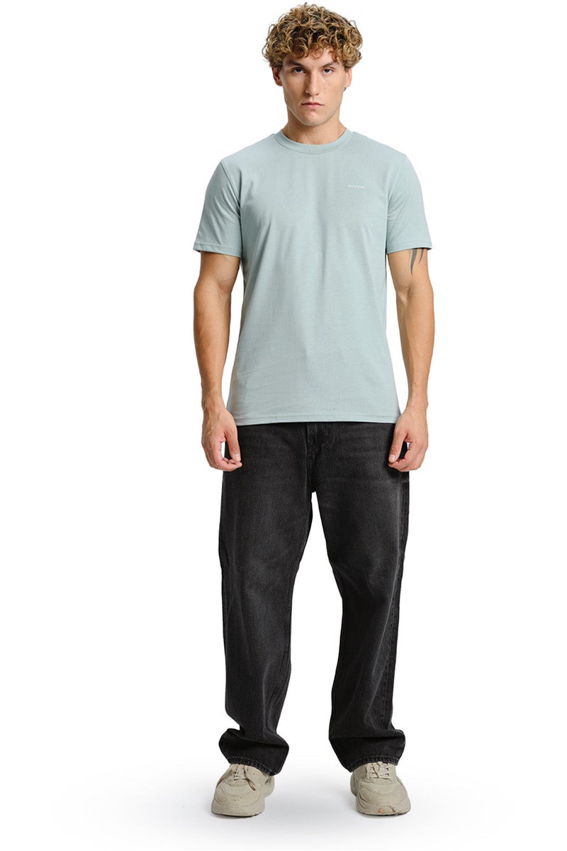 Bonkers Corner Sage Green Supima Regular Fit T-shirt - Image 2