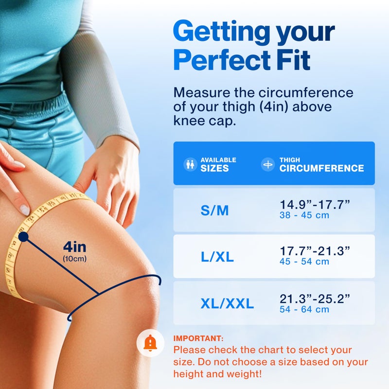 Modvel ELITE Knee Brace for Men & Women â€“ Patella Gel Pads & Side Stabilizers for ACL, Meniscus Tear, Arthritis & Injury Recovery â€“ Maximum Support for Running, Sports & Joint Pain Relief - Image 5