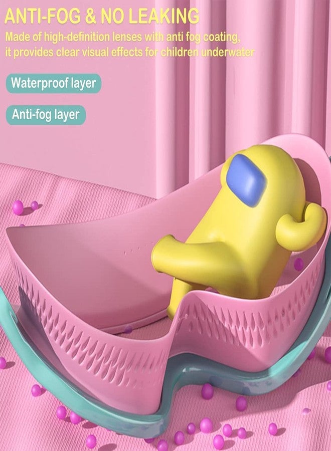 FEXONXA نظارات سباحة للأطفال من فيكسونكسا بإطار كبير - نظارات سباحة مانعة للتسرب ومضادة للضباب مع حماية من الأشعة فوق البنفسجية - حزام قابل للتعديل، سيليكون مريح للأولاد والبنات من عمر 2 إلى 16 عامًا - Image 4