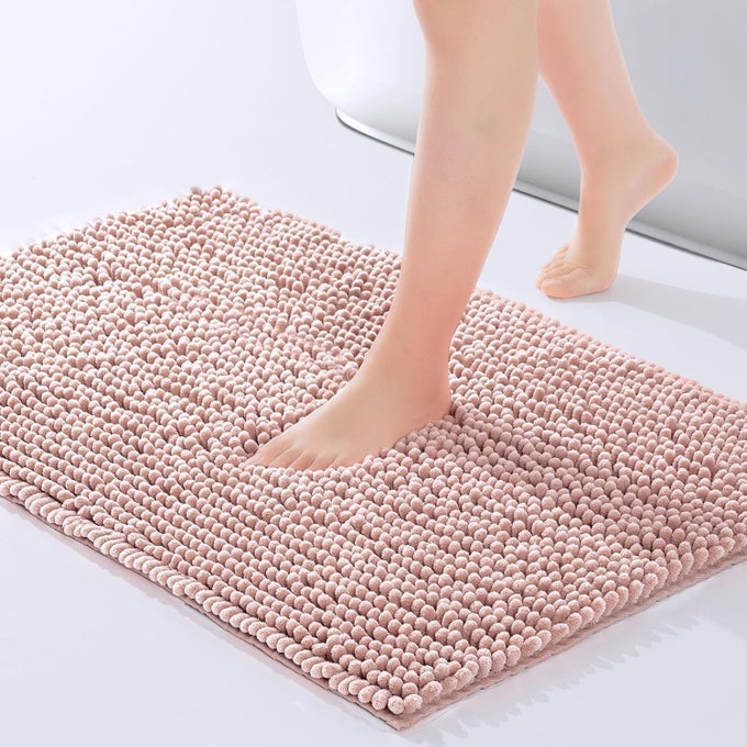 BATH MAT SOFT ANTI SLIP SKID NEWMAN MATS FOR BATHROOM COMFORT CUSHION MAT SOFT STEP BATHROOM MAT NON SLIP VEGAS MATS FOR BATHROOM KITCHEN BEDROOM AND DOOR 50CM X 80CM PACK OF 1