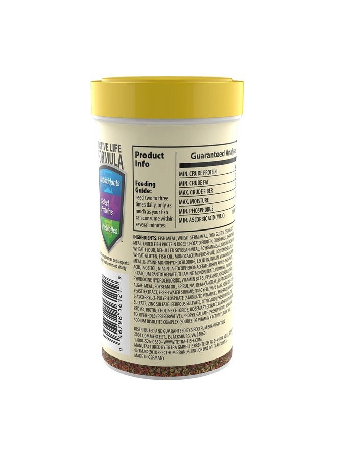 تترا - حبيبات Tetra TetraMin Tropical، 3.52 أونصة، طعام أسماك متوازن غذائيًا - Image 1