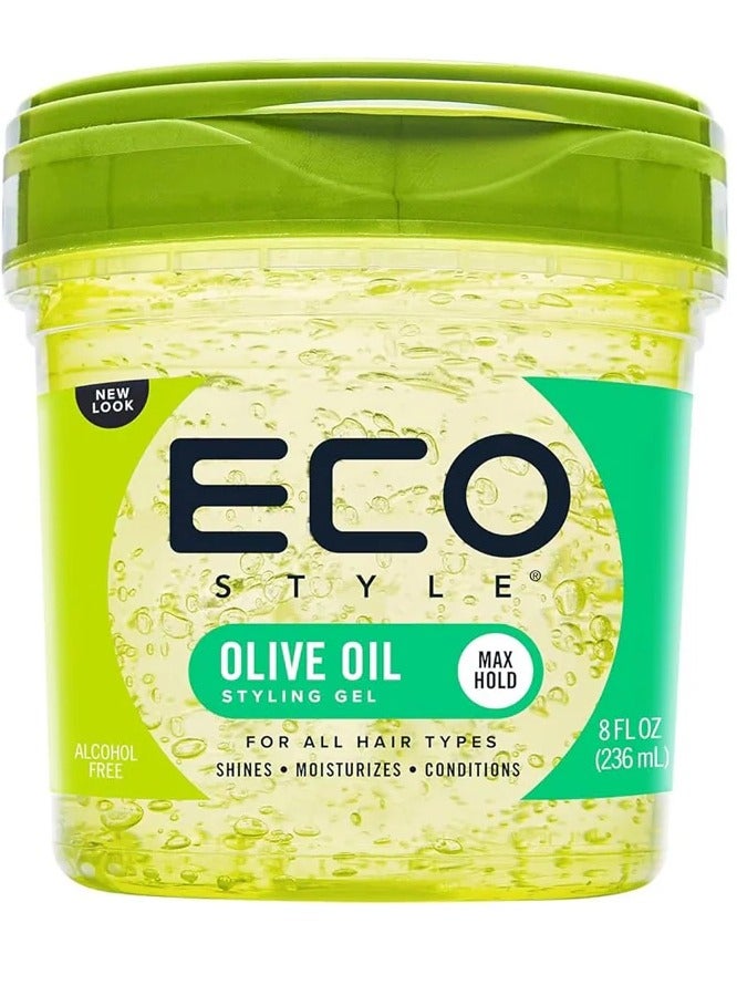 Eco  Styler  Professional  Styling  Gel,  Olive  Oil,  Max  Hold  236 ML
