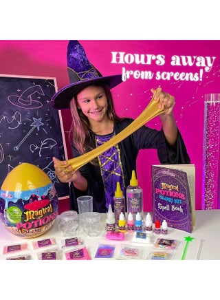 Magic Potion Slime Kit, Spellbinding Slime Making Kit To Create 6 Magic Slime Potions And Glow In The Dark Slime, Fun Gift Idea On Christmas & Thanksgiving - pzsku/Z5E2B1CE2092F1BF1124DZ/45/_/1733729898/f22f10fb-9d59-4c21-be1e-9e49957ea239