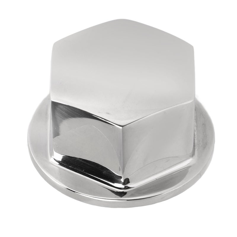 Steering Wheel Center Nut: 5/8In-18 316 Stainless Steel Sturdy Construction - High Gloss Mirror Polish Marine Steering Nut for Boat Yacht Hydraulic Helm Systems - Image 2