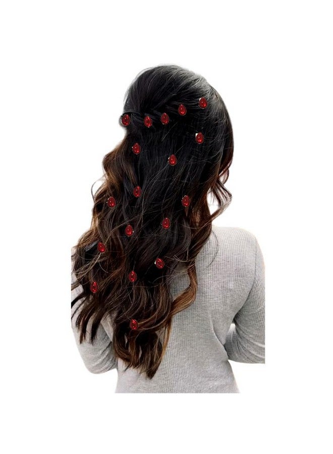 Ansh Chic Tilak-Shaped Hair Stickers: Easy Application, 36 Pieces, Versatile Design for All Hair Types, Adds Elegance, Perfect for Any Occasion, Lightweight and Comfortable_2852_Maroon - Image 3