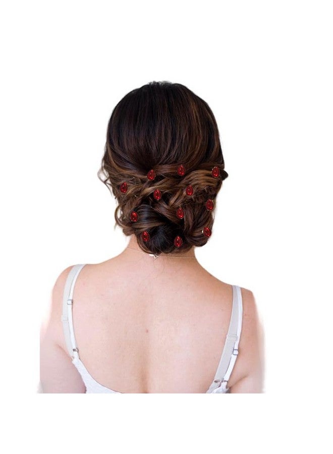 Ansh Chic Tilak-Shaped Hair Stickers: Easy Application, 36 Pieces, Versatile Design for All Hair Types, Adds Elegance, Perfect for Any Occasion, Lightweight and Comfortable_2852_Maroon - Image 5