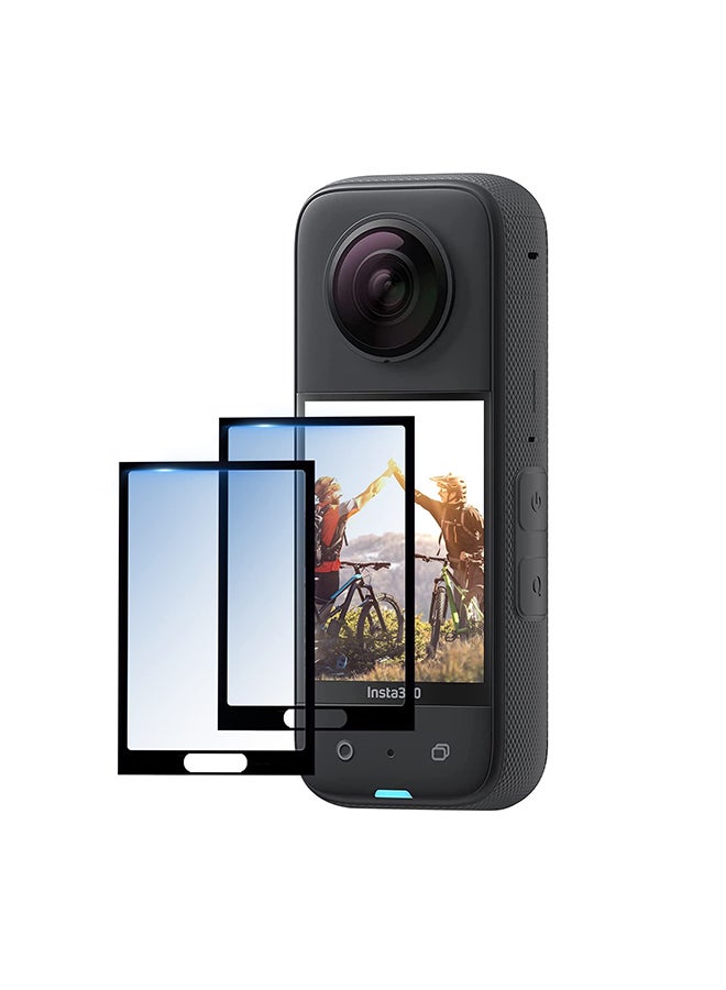 O Ozone 2 Pack Screen Protector For Insta360 ONE X3 Action Camera Ultra HD Flexible Soft Glass Film Screen Protector for Insta360 ONE X3  - Image 1