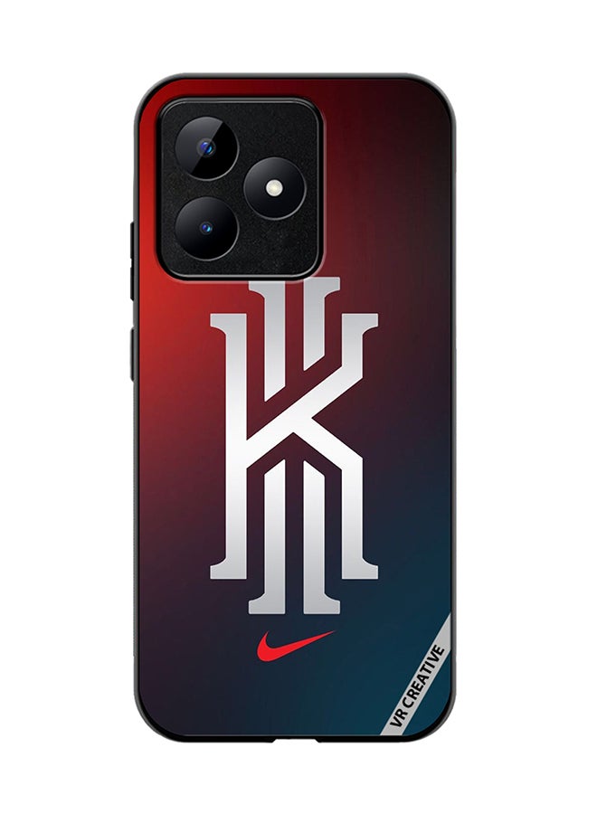 VR CREATIVE غطاء حماية لهاتف Realme C53 بتصميم نايك متعدد الألوان - Image 1
