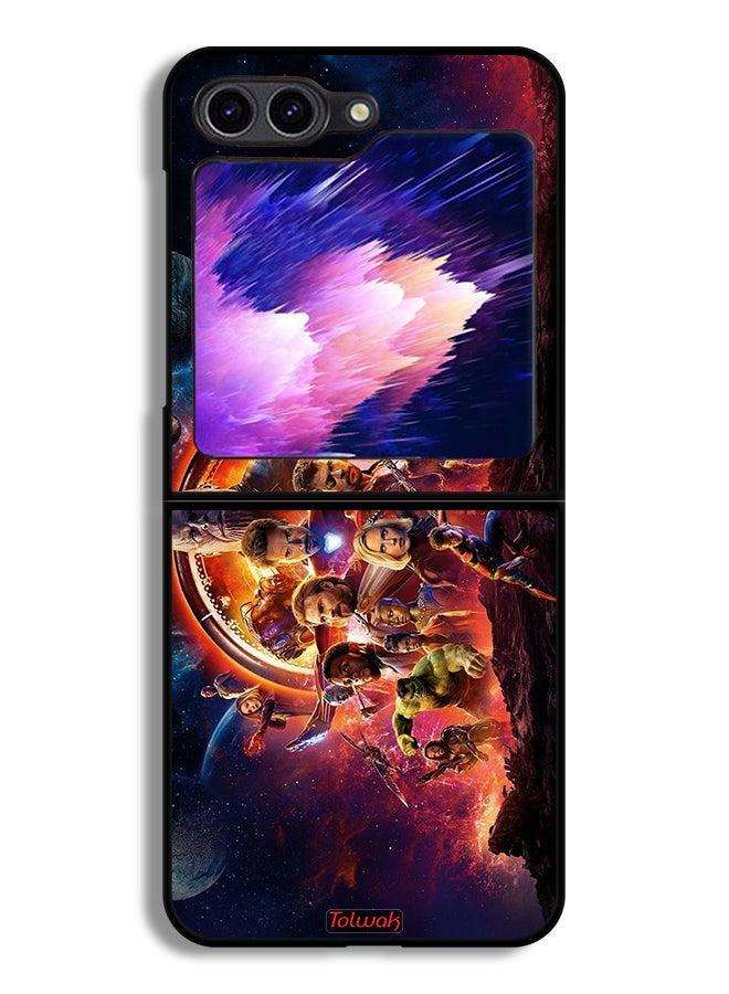 Tolwak Samsung Galaxy Z Flip6 Protective Case Cover Avengers - Image 1