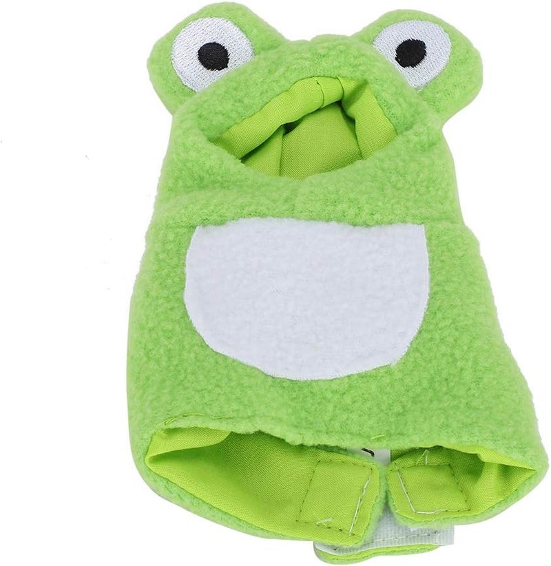 Christmas Pet Bird Clothes Lovely Cartoon Embroidered Costume for Parties, New Years, and Photo Shoots Fleece 6.3 X 4.3 X 0.8 Inches (L) - Image 2
