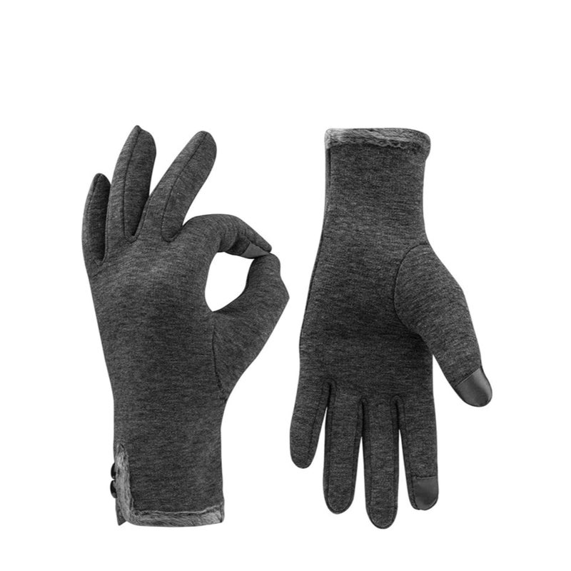SOLARAE Women Winter Gloves Warm Touchscreen Gloves Windproof Gloves for Women Girls Ladies Winter Using Gifts - Image 1