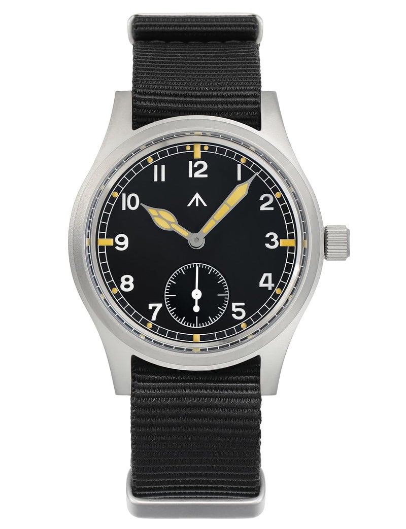 TACTICAL FROG Militado D12 Military Mens Watch VD78 Quartz Sapphire Crystal C3 Super Luminous 36mm Dial Military-Style Dress Watches, 100M Waterproof - Image 1