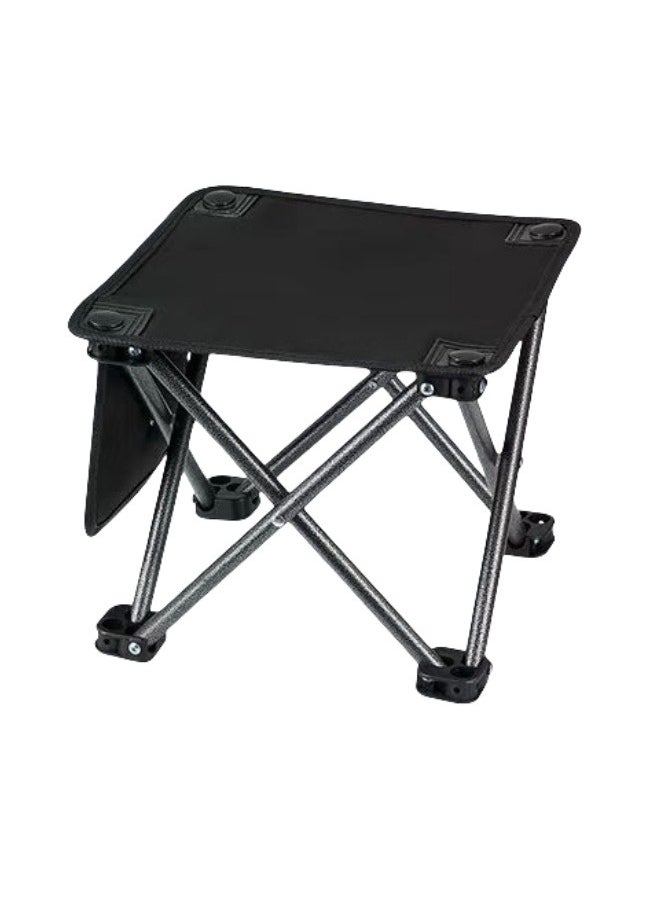 Generic Portable Folding Chair 28x28x23CM Black  - Image 1