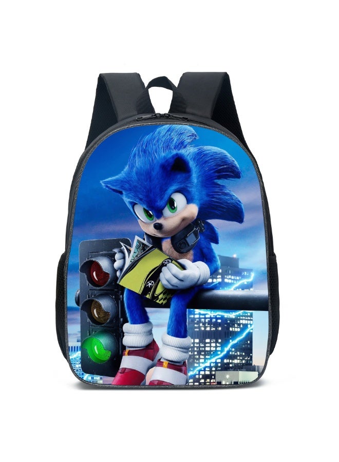 SONIC schoolbags for primary and middle school students, children's backpacks for men and women, students' school backpacks - Image 1