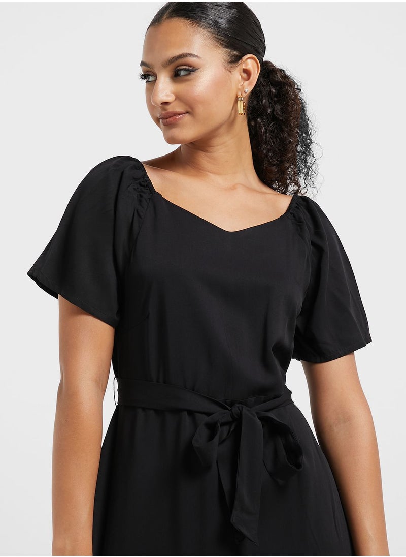 ONLY - Tiered Knitted Dress - Image 1