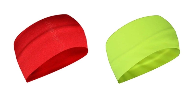 BISMAADH Workout Headband for Men and Women Wide, Moisture Wicking and Non-Slip Exercise - Image 1