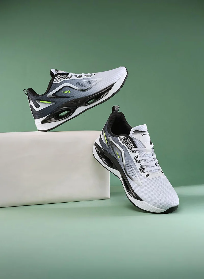 CAMPUS Men Rodri Bubble Yoga Max Lace-Up Running Shoes-White