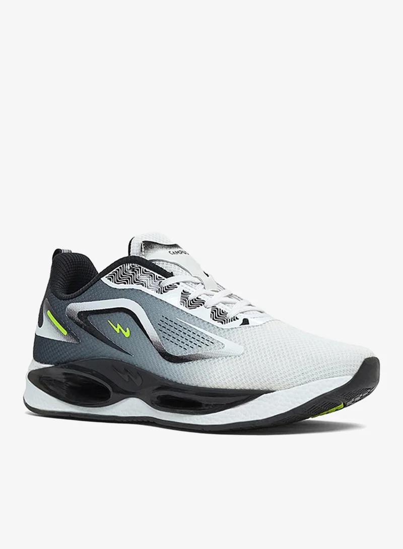 CAMPUS Men Rodri Bubble Yoga Max Lace-Up Running Shoes-White