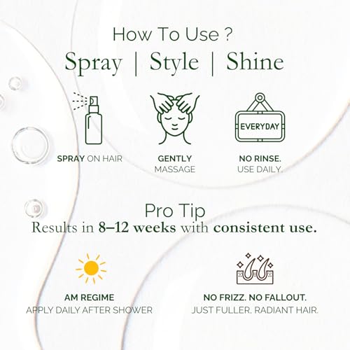 Exotic Aromas Rosemary Water Spray with Wheat Protein & Herbal Extracts, For thicker,shinier & stronger hair, 100 ML - Image 5