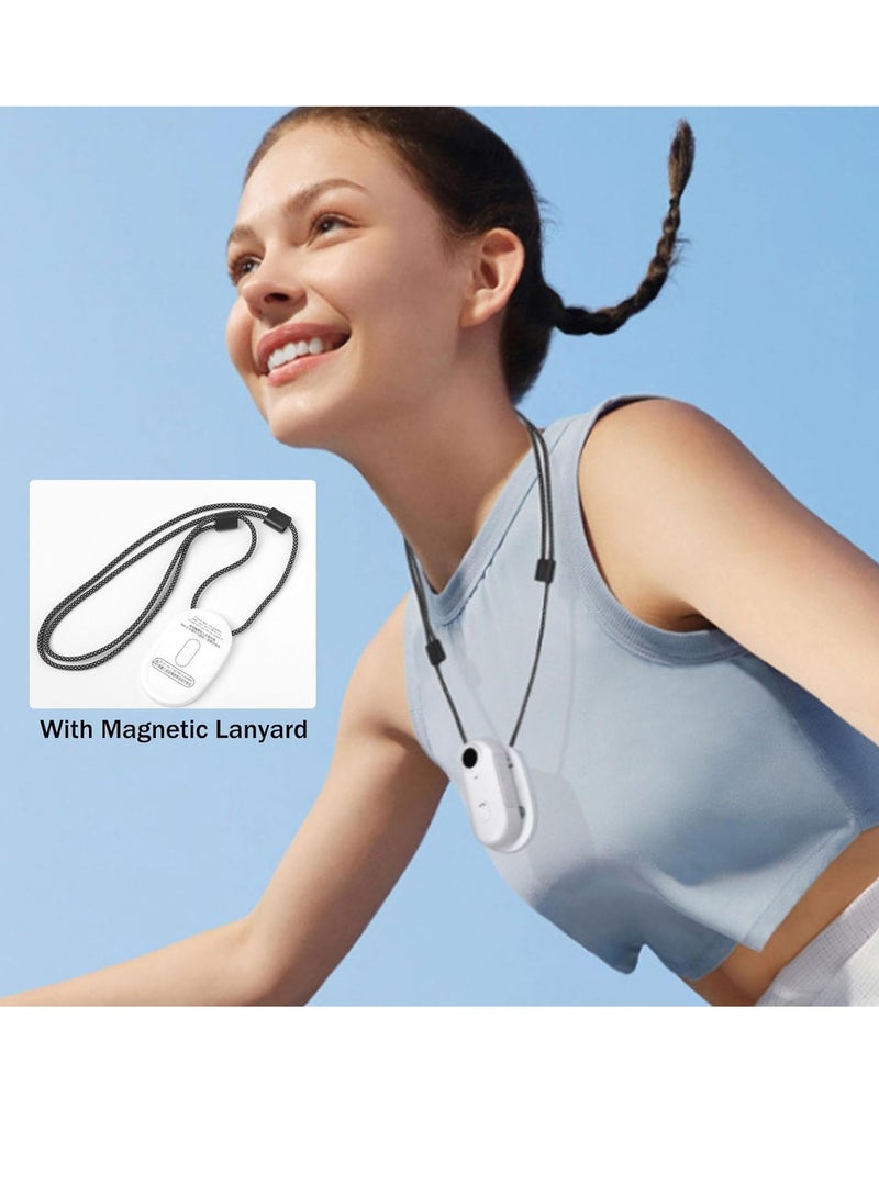 BlueFire 4K Ultra HD Wearable Mini Sports Camera – Thumb-Sized Magnetic Action Cam with 30m Waterproof, 360° Clip, 150-Min Battery, Wi-Fi, H.265, Hands-Free POV Recording for Cycling, Diving, Vlogging - Image 2