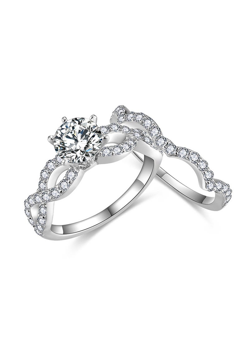 QUAINT 1-Carat Moissanite Stacking Ring  - Image 3