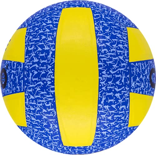 Cosco Aspire Volleyball (Pu Leather Pasted 18 Panel, Multicolor) - Image 3