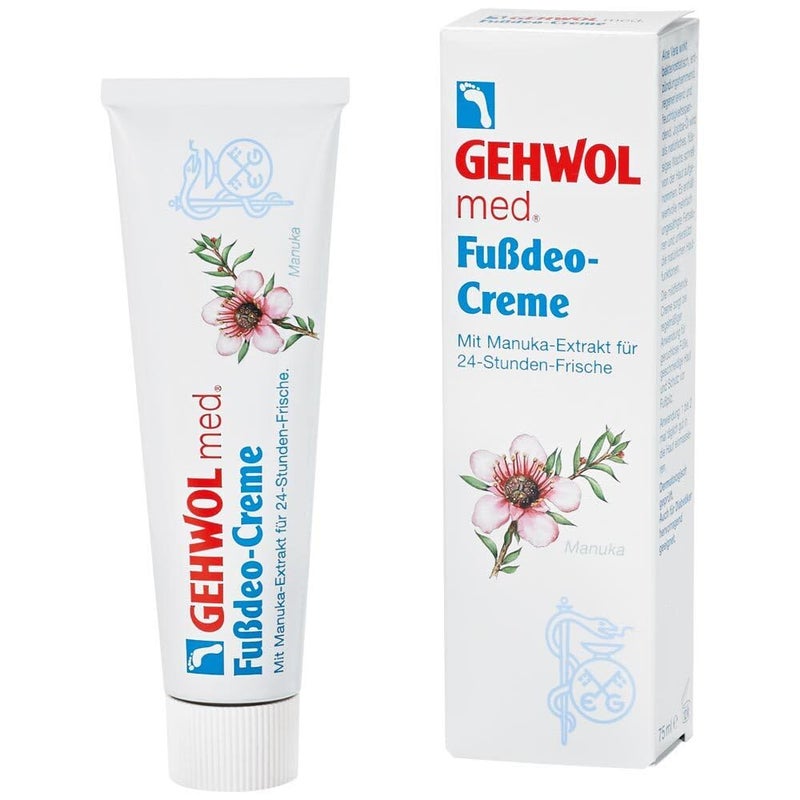 GEHWOL Med Deodorant Foot Cream, 2.6 Ounce (Pack of 1)