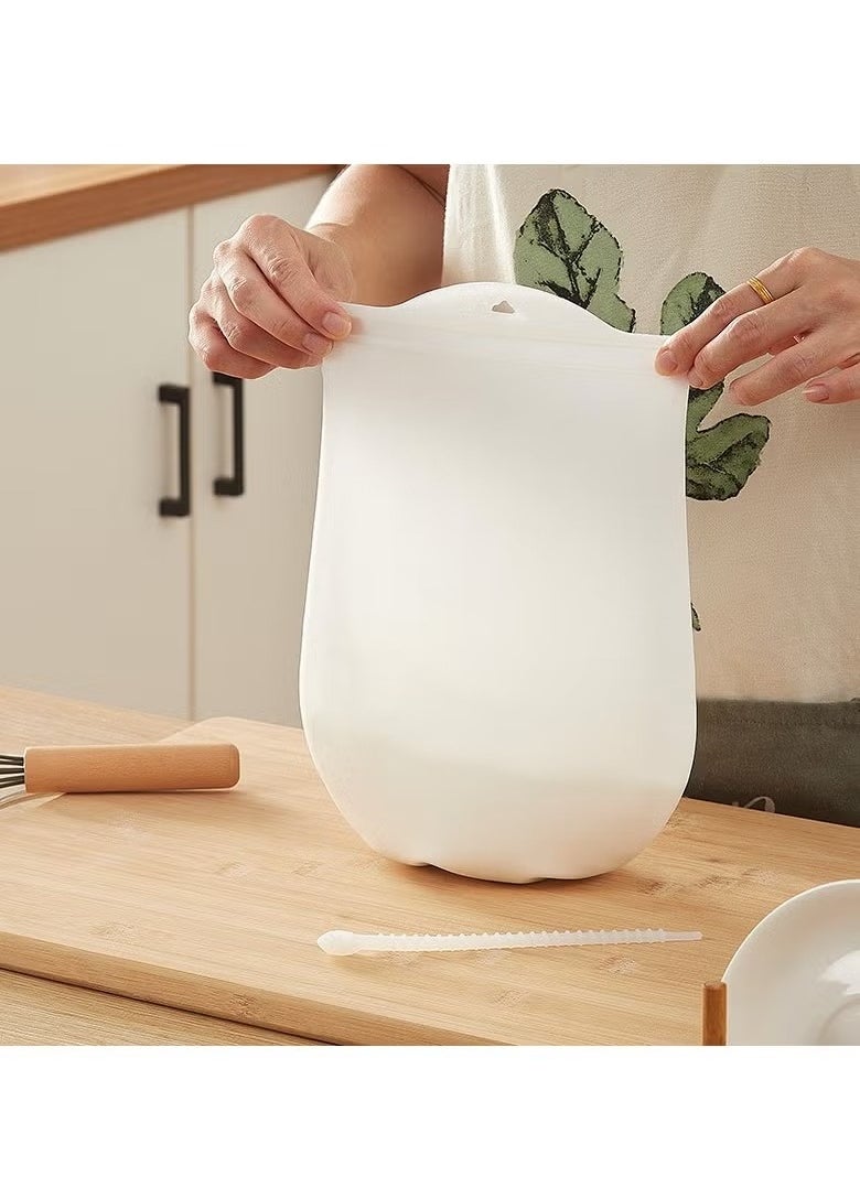 Bukela - 1pc Versatile Silicone Dough Kneading Bag for Bread, Pastry, and Pizza - Flour Mixer Bag for Easy Mixing - Kitchen Tool and Accessory for Effortless Baking - Image 1