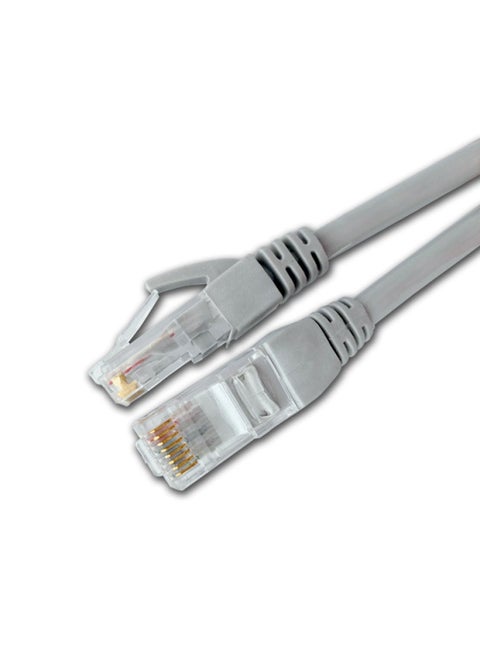 Feinier Gigabit Six-Class Computer Network Cable Twisted Pair Broadband Router 8-Core Network High-Speed Jumper Oxygen-Free Copper-Colour:Category 6e Copper Clad Aluminum-Line Length:40M