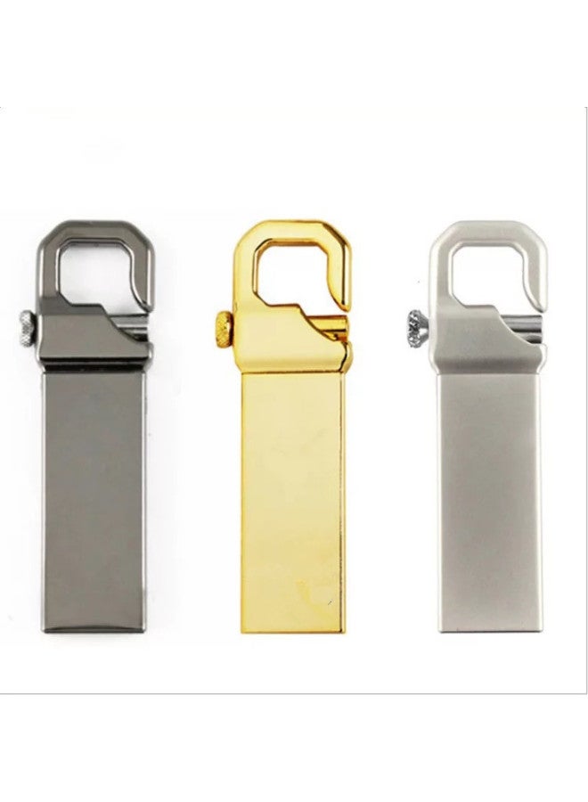 Usb3.0 8gb Fatty 16gb 32gb Key Ring Tiger 128gb 512gb Upgrade Expansion Usb Flash Drive 1tb 2tb-Color:Little Fat Silver Blue Mouth-Capacity:32G-256GB  - Image 3