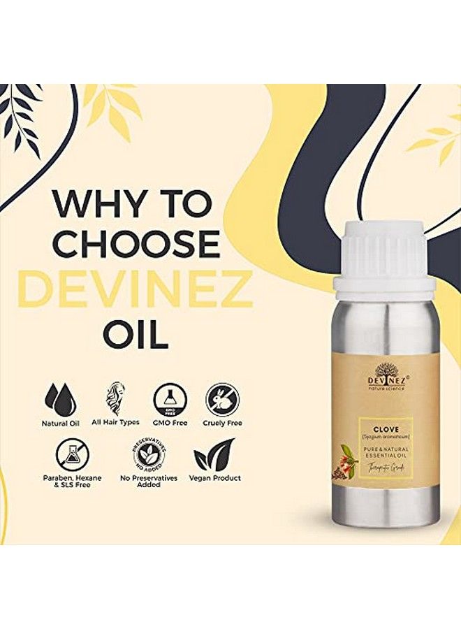 Devinez Clove Essential Oil 100% Pure l & Undiluted 250ml in Anodized Aluminum Bottle - Image 5