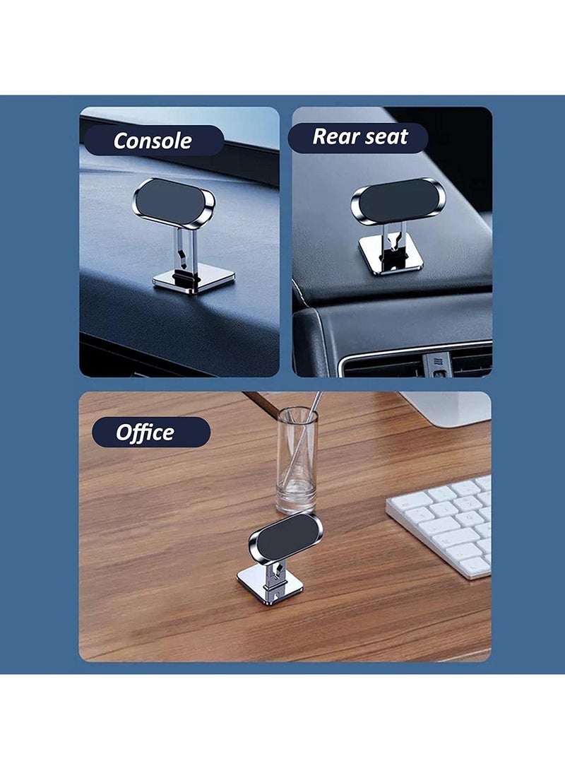 ELTRAZONE Multifunctional T-Shaped 360-Degree Rotation Car Magnetic Mobile Phone Holder Bracket Stand - Image 2