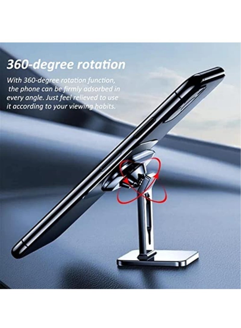 ELTRAZONE Multifunctional T-Shaped 360-Degree Rotation Car Magnetic Mobile Phone Holder Bracket Stand - Image 4