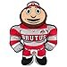 Bleacher Creatures Ohio State Brutus The Buckeye 24 Mascot Bleacher Buddy Plush Toy - Image 2
