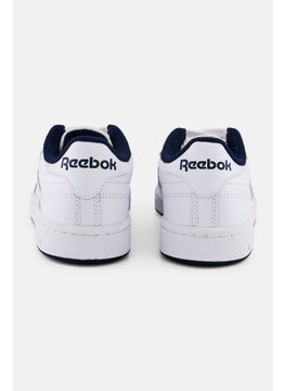 Reebok Kids Boy Club C 85 Lace Up Tennis Shoes, White  - Image 4