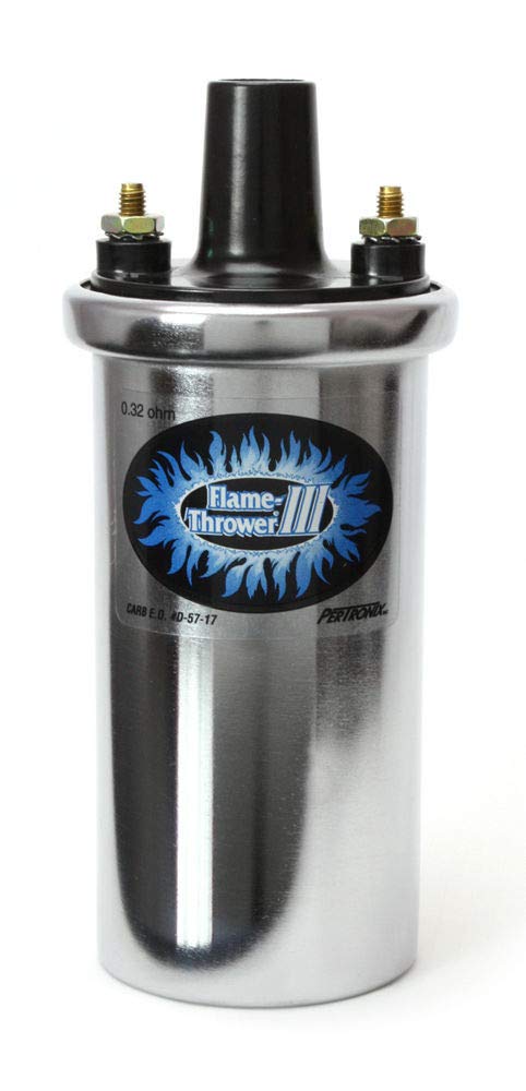 Pertronix 44001 Flame-Thrower III Ignition Coil, 45,000 Volt 0.32 Ohm, 12 Volt, Chrome - Image 5