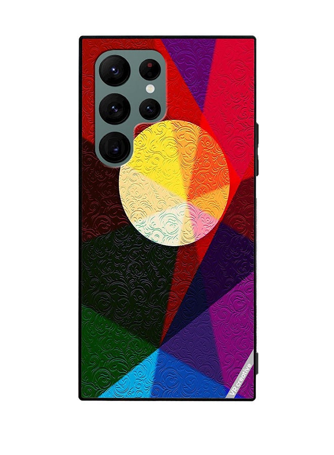VR CREATIVE Protective Case Cover For Samsung Galaxy S22 Ultra 5G Multicolor Design - Image 1