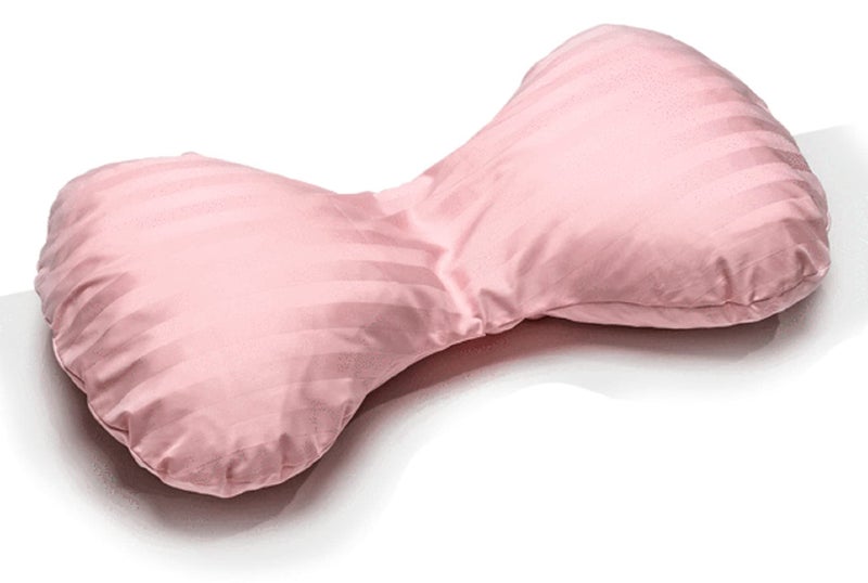 ATOOTFUSION Ultra Soft Butterfly Shaped Pillow/Body Pillow/Maternity Pillow Butterfly Maternity Pillow (Light Pink) - Image 3