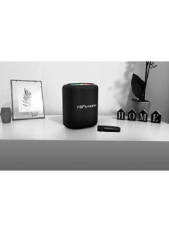 HiFuture Vocalist 100 Premium Wireless Bluetooth Speaker with Microphone, Silver Color  - Image 3